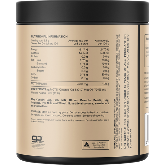 Switch Nutrition MCT Oil 100% Pure Unflavoured