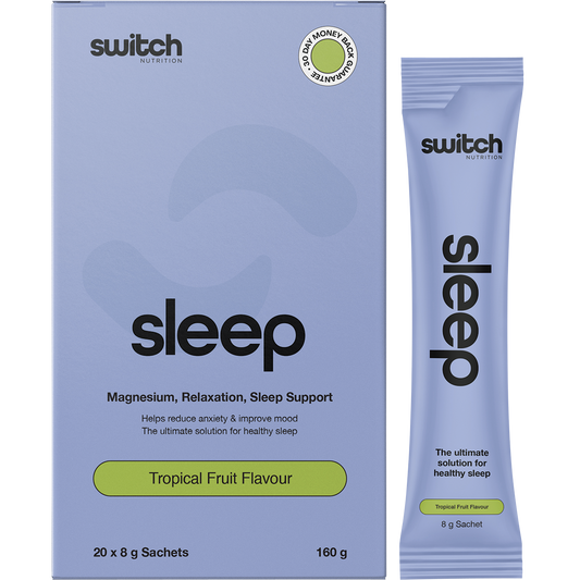 Switch Nutrition Sleep Magnesium Sachets Tropical Fruit