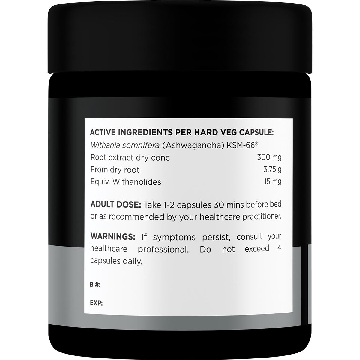 SWITCH NUTRITION Ashwagandha 1 x 60 Caps