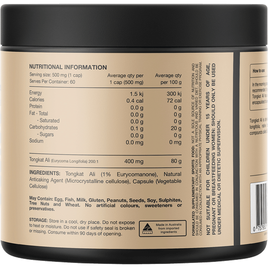 Switch Nutrition Tongkat Ali 100% Pure Tongkat Ali