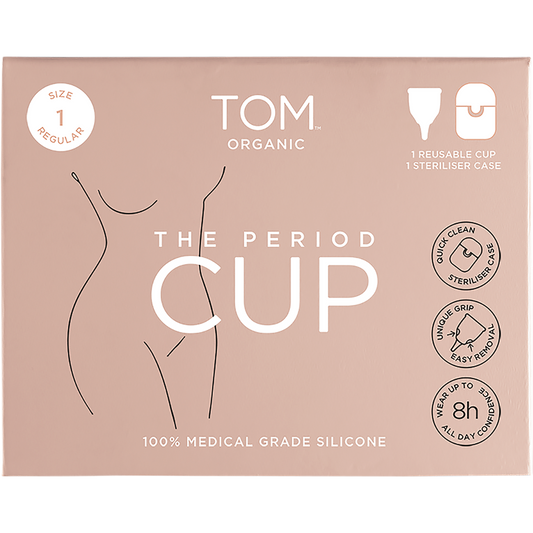 TOM Organic The Period Cup Size 1 Regular - Box of 6
