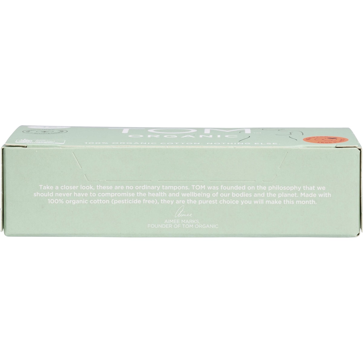 TOM ORGANIC Tampons Regular 12 x 16pk