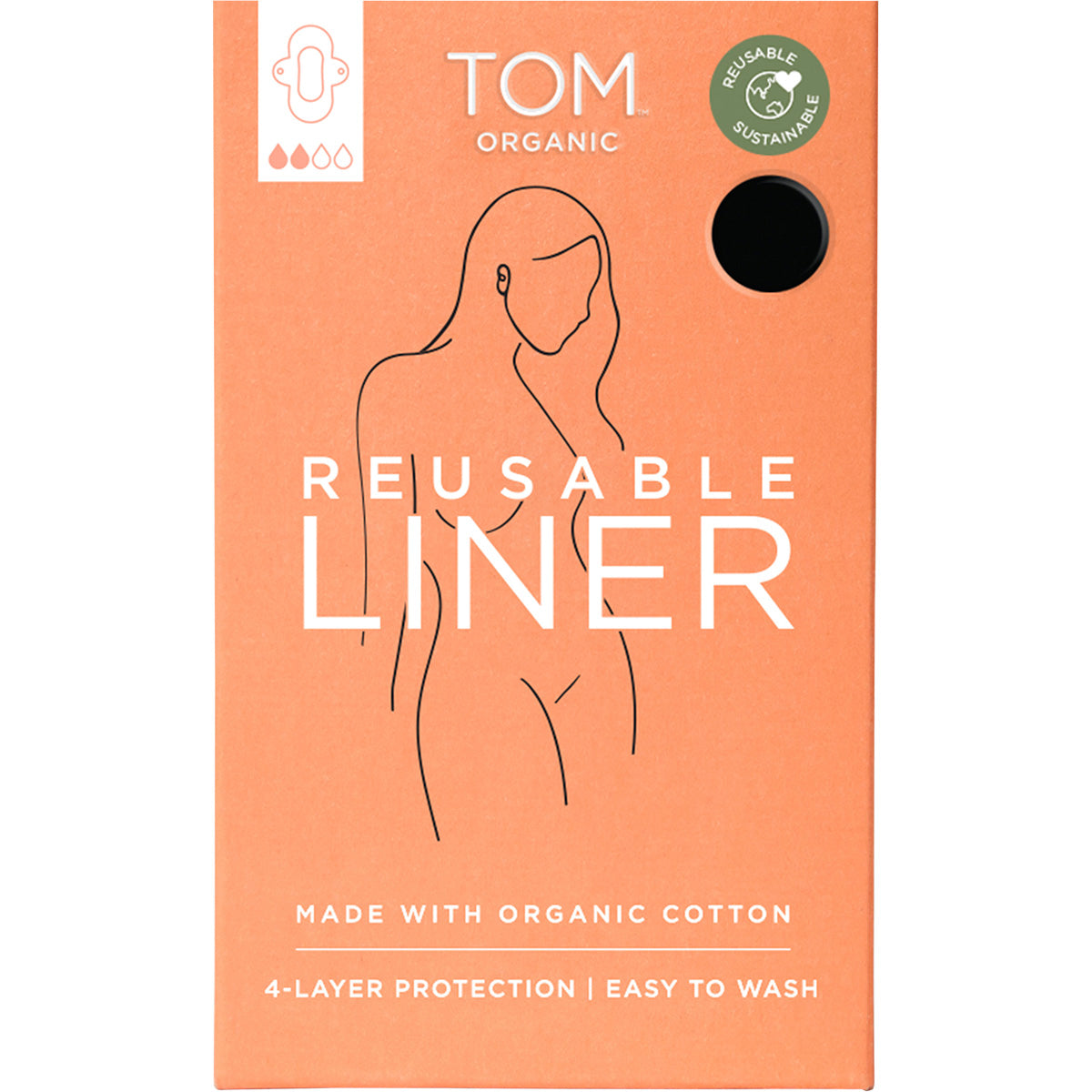 TOM ORGANIC Reusable Liner x 1