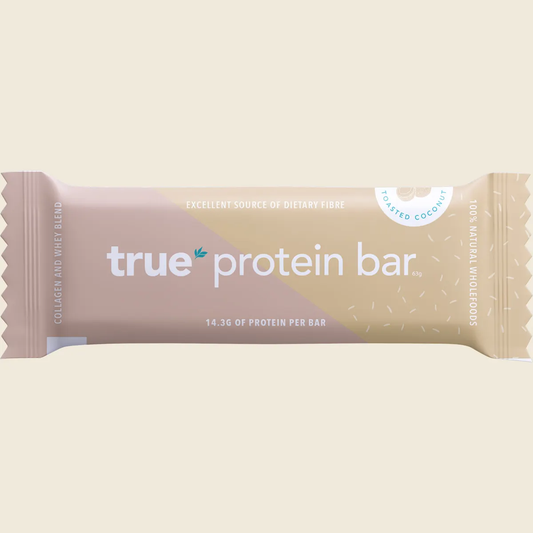 True Protein Protein Bar Toasted Coconut - Box of 12