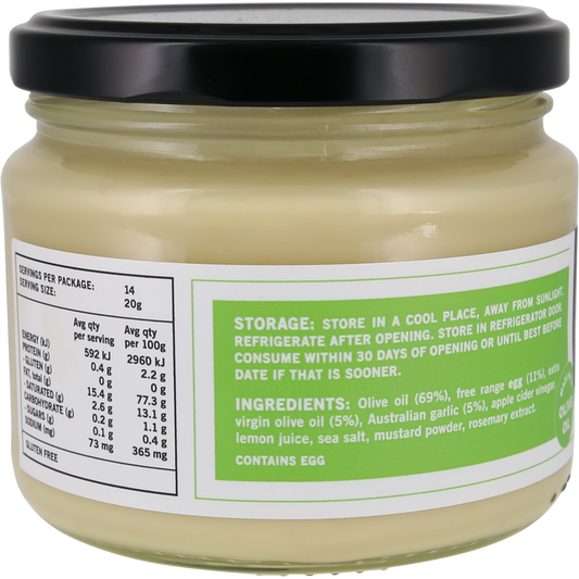 Undivided Food Co Good Fat Garlic Aioli - Box of 6