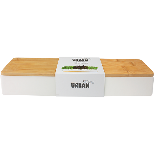 Urban Greens Windowsill Grow Kit Microgreens 45x8x6cm