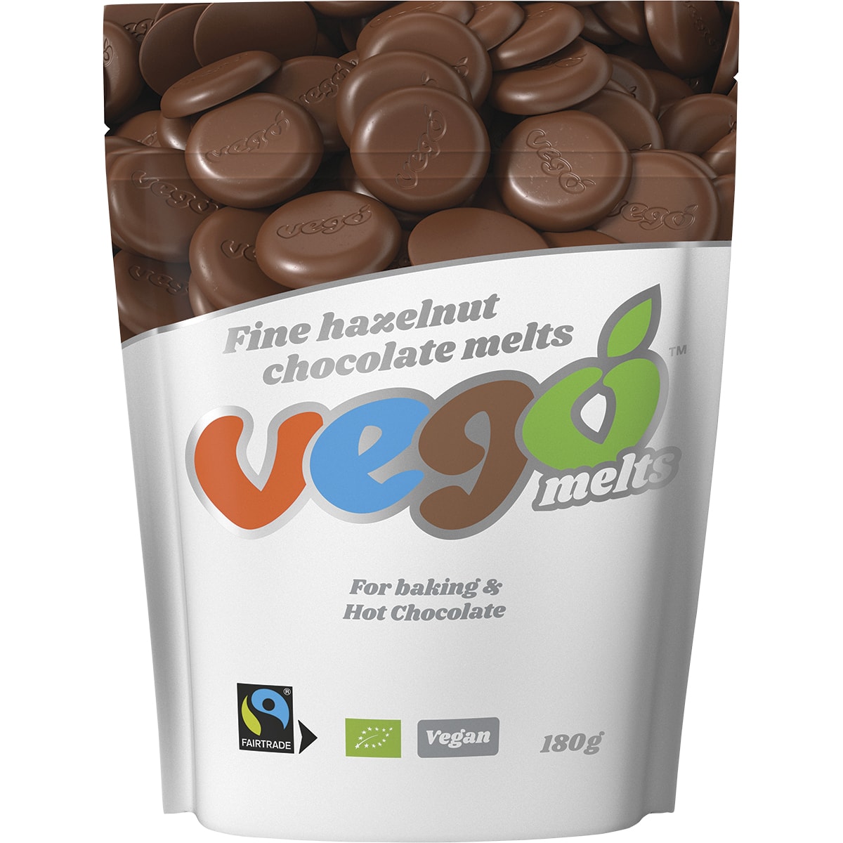 VEGO Fine Hazelnut Chocolate Melts x 1