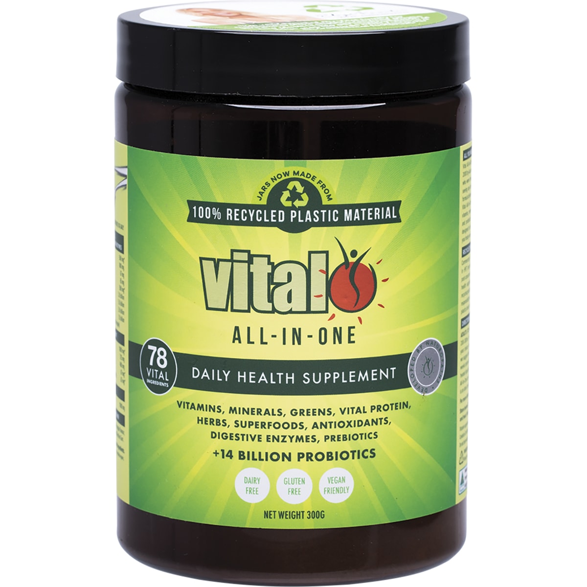 MARTIN & PLEASANCE Vital All-In-One Daily Health Supplement 1 x 300g