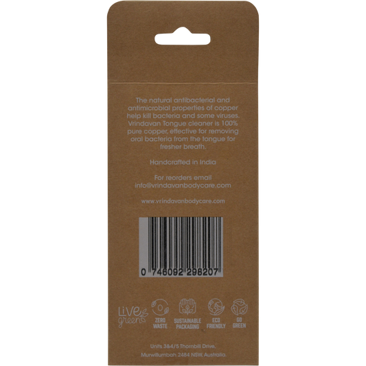 Vrindavan Tongue Cleaner Copper
