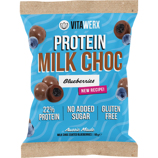 Vitawerx Milk Choc Coated Blueberries - Box of 10