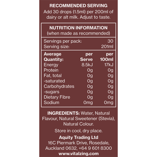 Vital Zing Milk Drops Chocolate