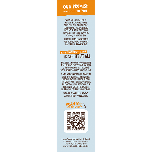 Well & Good Banana Bread Mix 40% Less Sugar