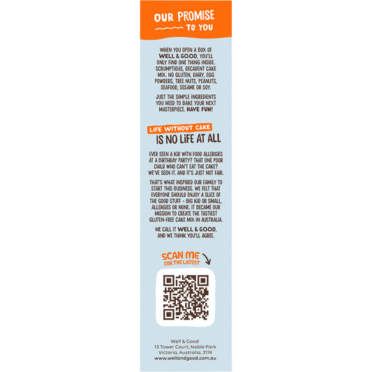 Well & Good Chocolate Chip Cookie Mix