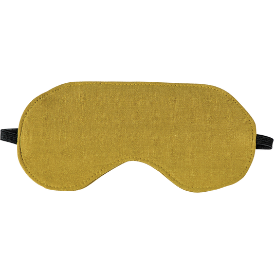 Wheatbags Love Eye Mask Luxe Linen Pistachio