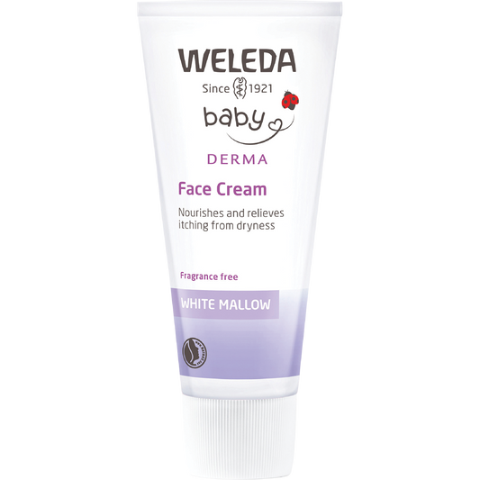 Weleda Baby Derma Face Cream White Mallow Fragrance Free