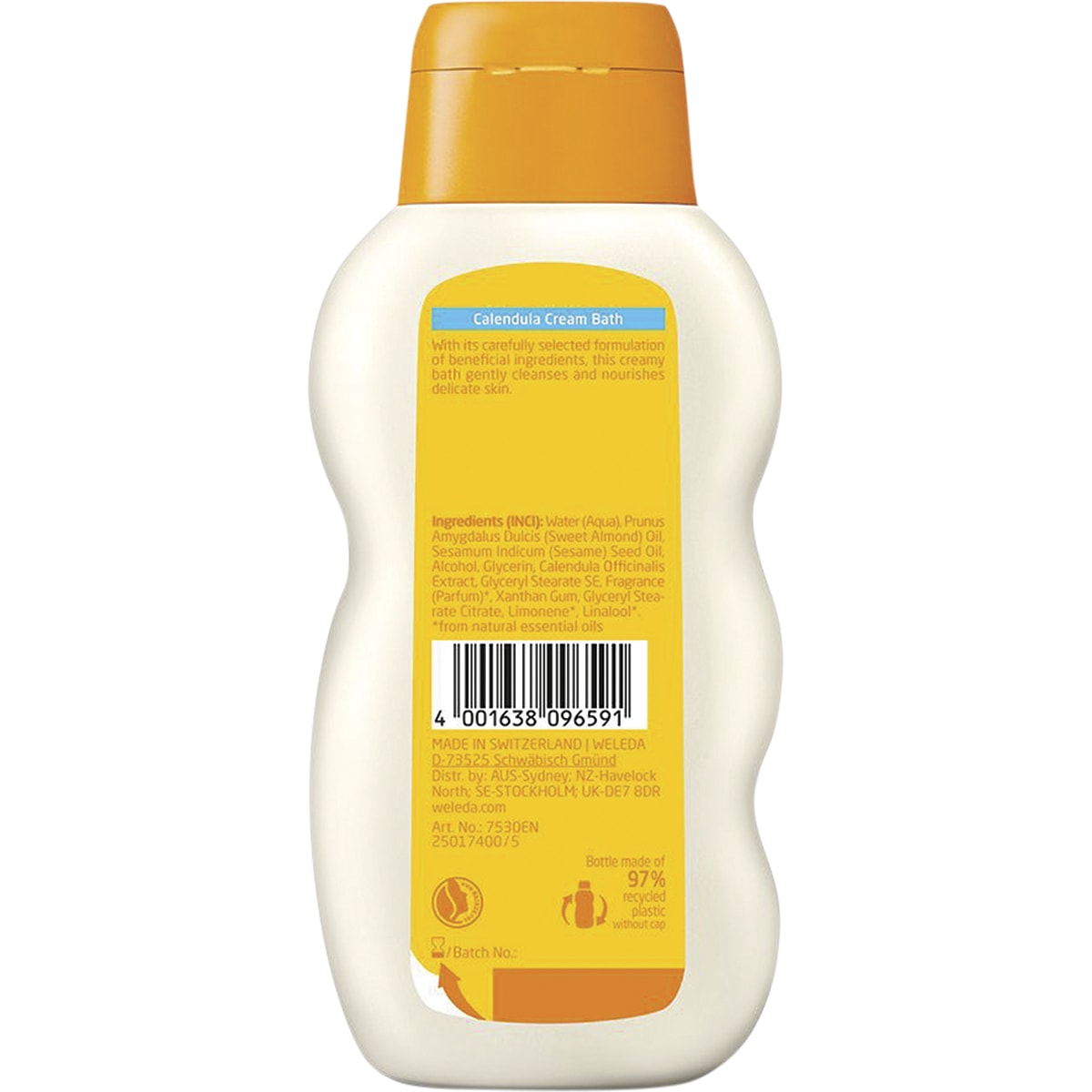 WELEDA Calendula Cream Bath Baby 1 x 200ml