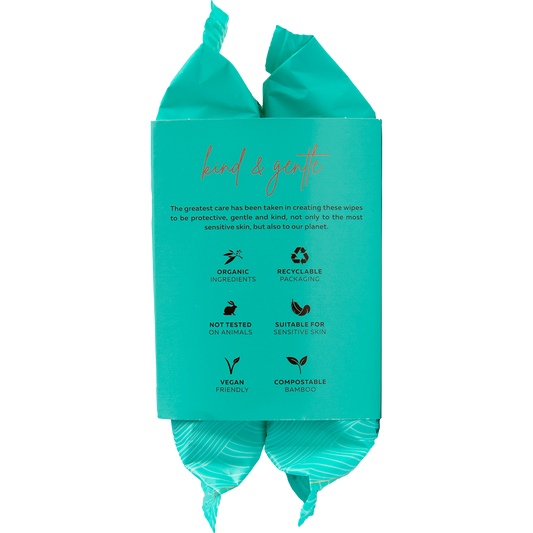 Wotnot Natural Face Wipes Sensitive Twin Pack