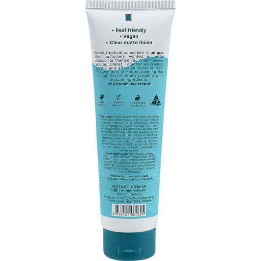 Wotnot Natural Sunscreen SPF 50+