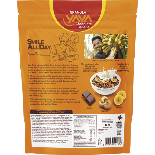 YAVA Granola Chocolate Banana