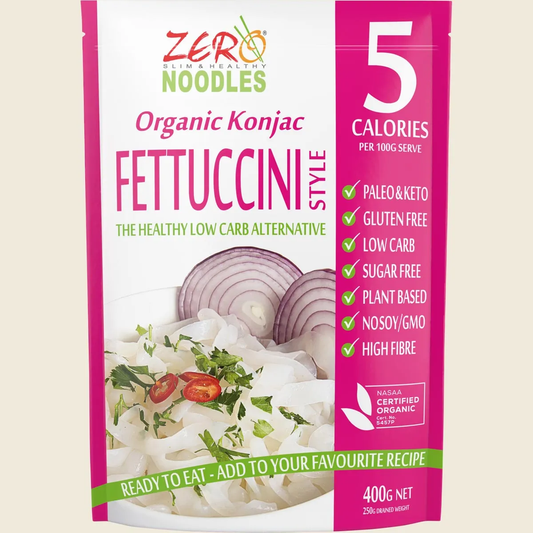 Zero Slim & Healthy Certified Organic Konjac Fettuccini Style