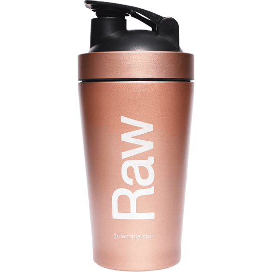 Amazonia Raw Stainless Steel Shaker Rose Gold