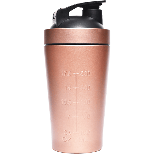 Amazonia Raw Stainless Steel Shaker Rose Gold