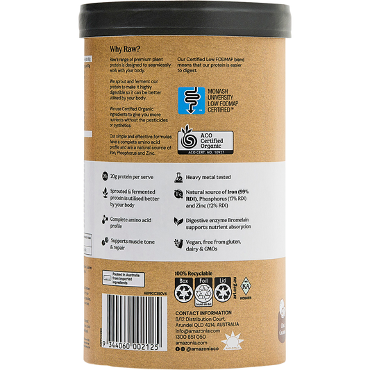 Amazonia Raw Protein Isolate Choc Coconut