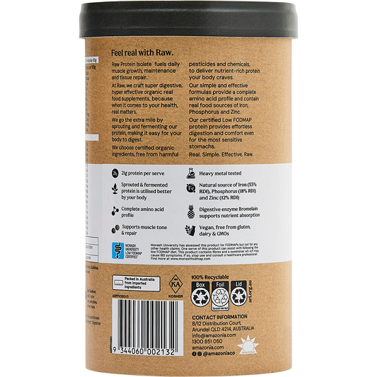 Amazonia Raw Protein Isolate Vanilla