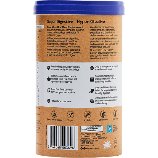 Amazonia Raw All-In-One Meal Replacement Decadent Chocolate