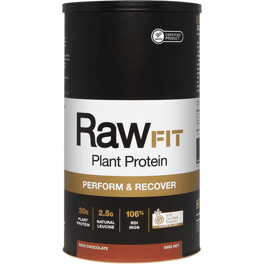 Amazonia RawFit Plant Protein Perform & Recover Rich Chocolate