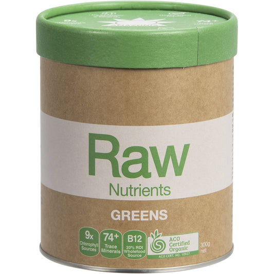 AMAZONIA Raw Nutrients Greens Mint & Vanilla 1 x 300g
