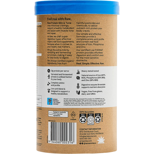 Amazonia Raw Protein Slim & Tone Triple Chocolate