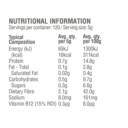 AMAZONIA Raw Nutrients Greens Mint & Vanilla 1 x 600g