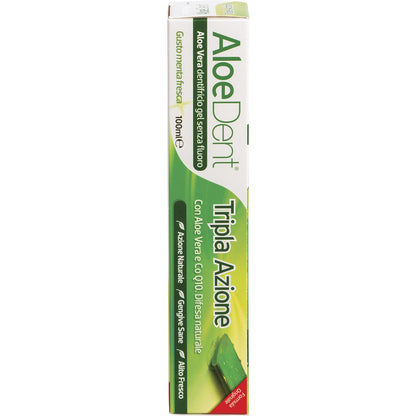 ALOE DENT Toothpaste Fluoride Free Triple Action 1 x 100ml