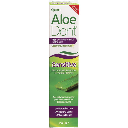 ALOE DENT Toothpaste Fluoride Free Sensitive 1 x 100ml