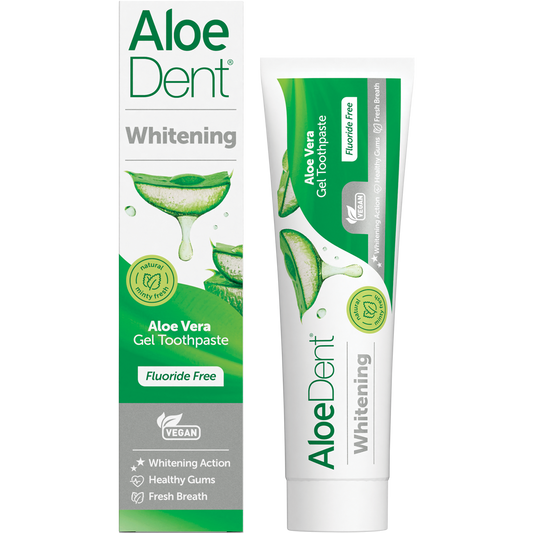 Aloe Dent Toothpaste Fluoride Free Whitening
