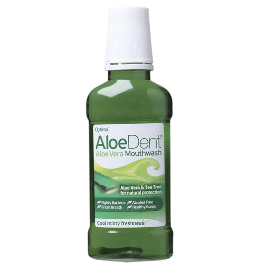 ALOE DENT Mouthwash Alcohol Free Aloe Vera & Tea Tree 1 x 250ml