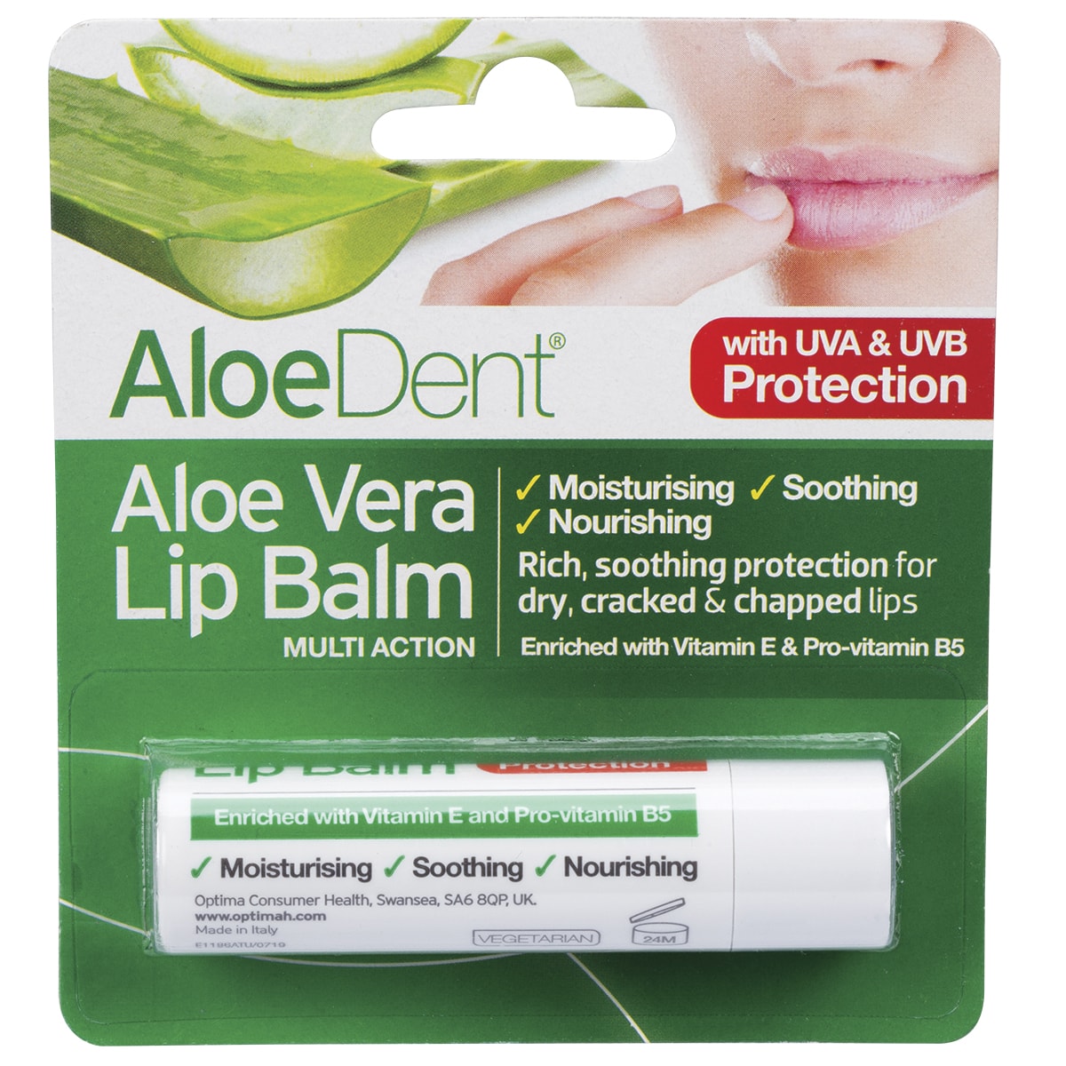 ALOE DENT Lip Balm Aloe Vera 1 x 4g