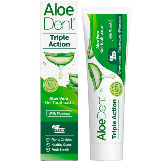 Aloe Dent Toothpaste Triple Action with Fluoride