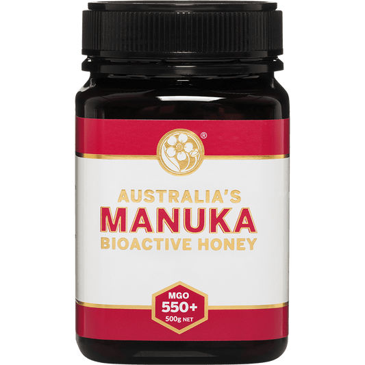 Australia's Manuka Bioactive Honey MGO550+
