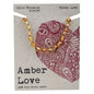 AMBER LOVE Children's Bracelet/Anklet 100% Baltic Amber Honey 1 x 14cm