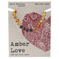 AMBER LOVE Childrens Bracelet/Anklet 100% Baltic Amber Rainbow 1 x 14cm