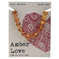 AMBER LOVE Adult's Bracelet 100% Baltic Amber Honey 1 x 20cm