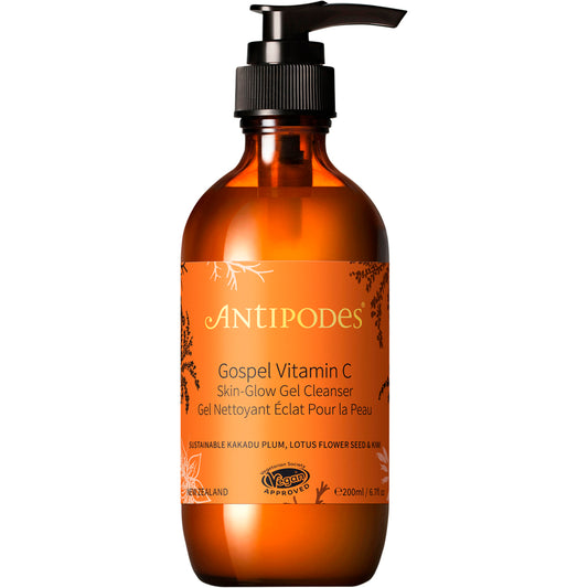 ANTIPODES Gospel Vitamin C Skin-Glow Gel Cleanser 1 x 200ml