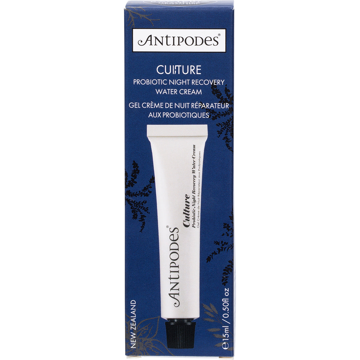 ANTIPODES Culture Probiotic Night Recovery Water Cream MINI 1 x 15ml