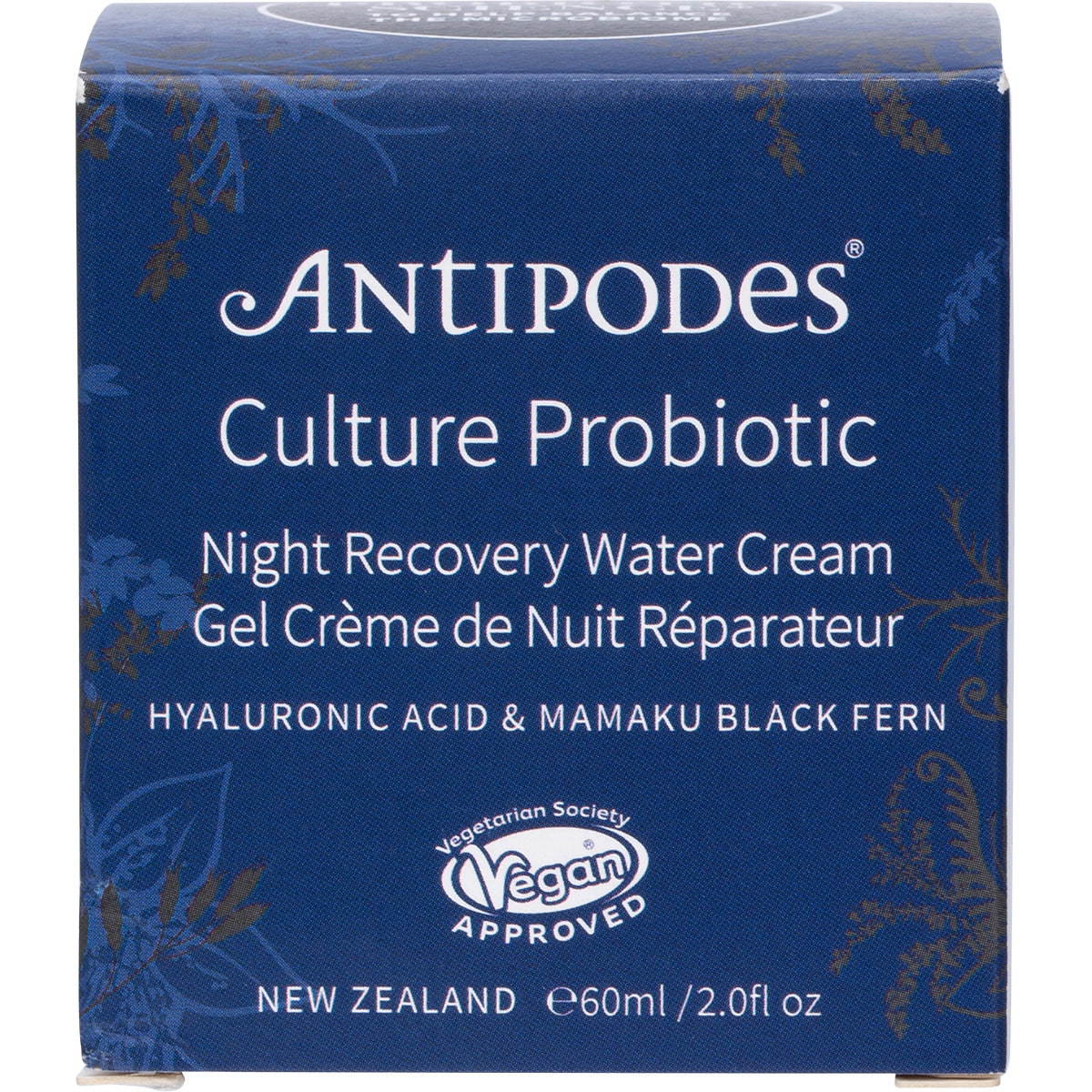 ANTIPODES Culture Probiotic Night Recovery Water Cream MINI 1 x 60ml