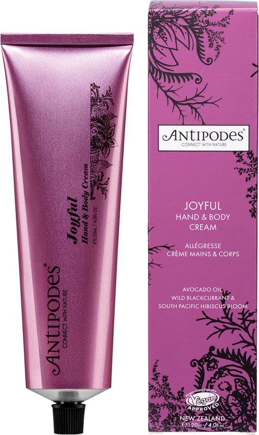 ANTIPODES Joyful Hand & Body Cream 1 x 120ml