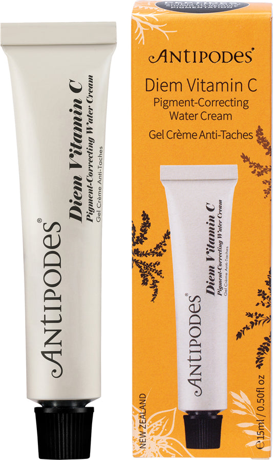 ANTIPODES Diem Vitamin C Pigment-Correcting Water Cream MINI 1 x 15ml