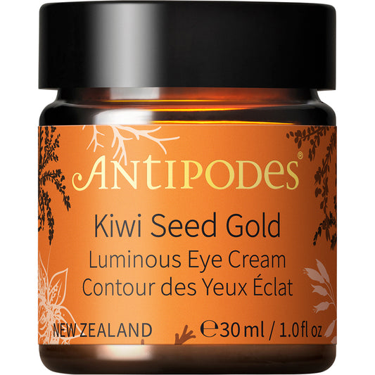 ANTIPODES Kiwi Seed Gold Luminous Eye Cream 1 x 30ml