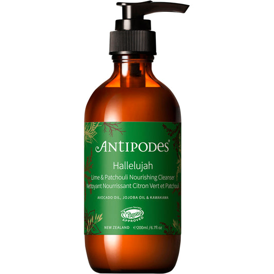 ANTIPODES Hallelujah Lime & Patchouli Nourishing Cleanser 1 x 200ml